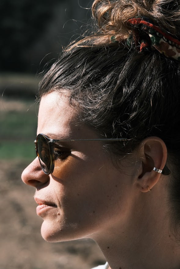 bague d'oreille ou ear cuff PLATA