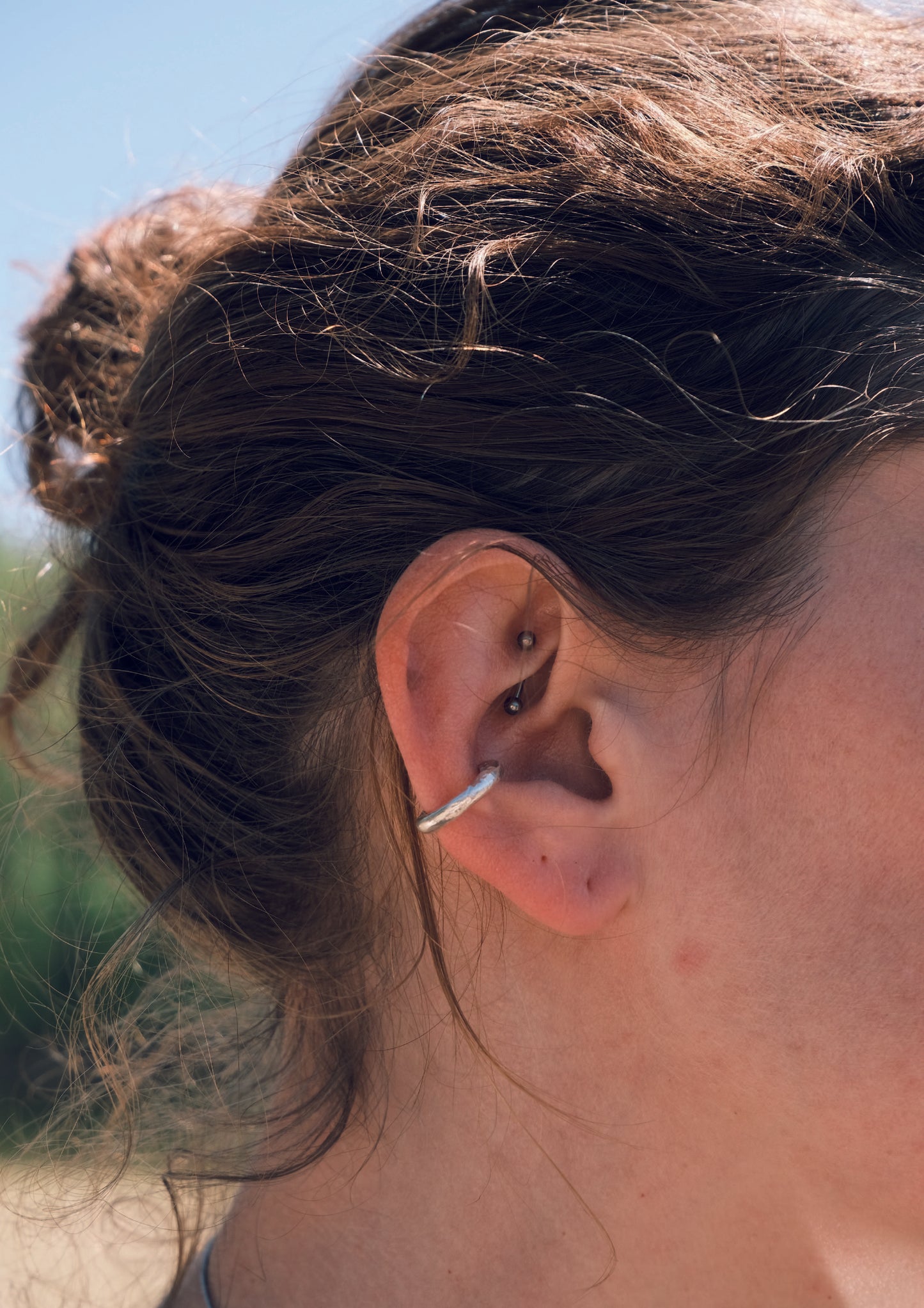 bague d'oreille ou ear cuff MOON